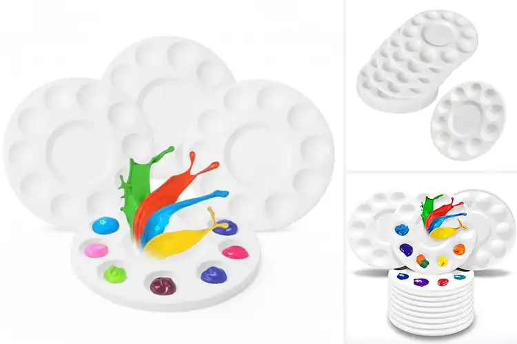 Detailed view of Best Reusable Paint Palettes