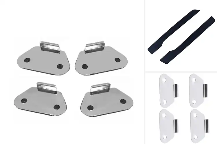 Detailed view of Best Scratch Proof Saddle Bag Plates
