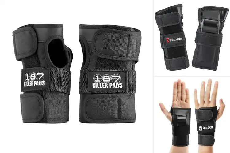 Detailed view of Best Skateboarding Wrist Guards