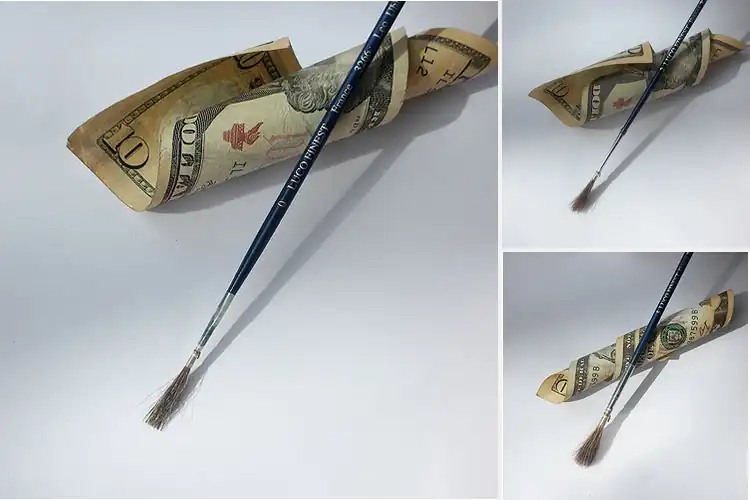 Detailed view of Best Squirrel Hair Quill Pens