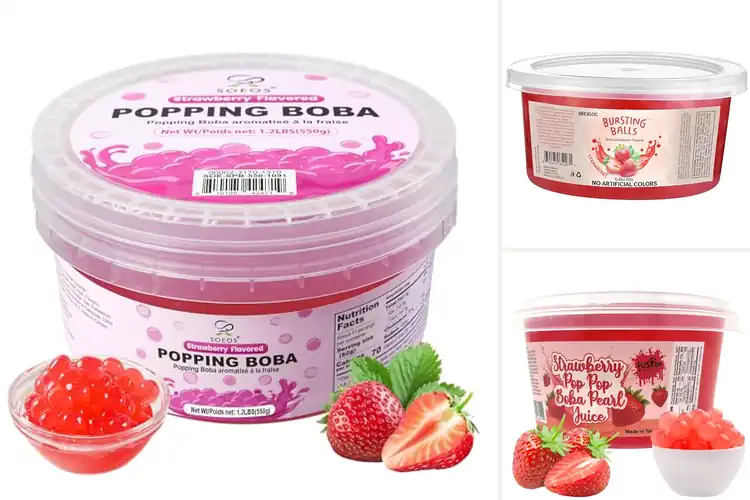 Detailed view of Best Strawberry Boba Flavors