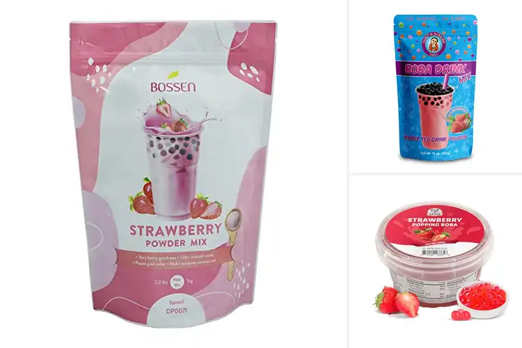 Detailed view of Best Strawberry Bubble Tea Flavors