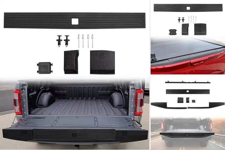 Detailed view of Best Tailgate Molding Trim Covers for Stylish Protection