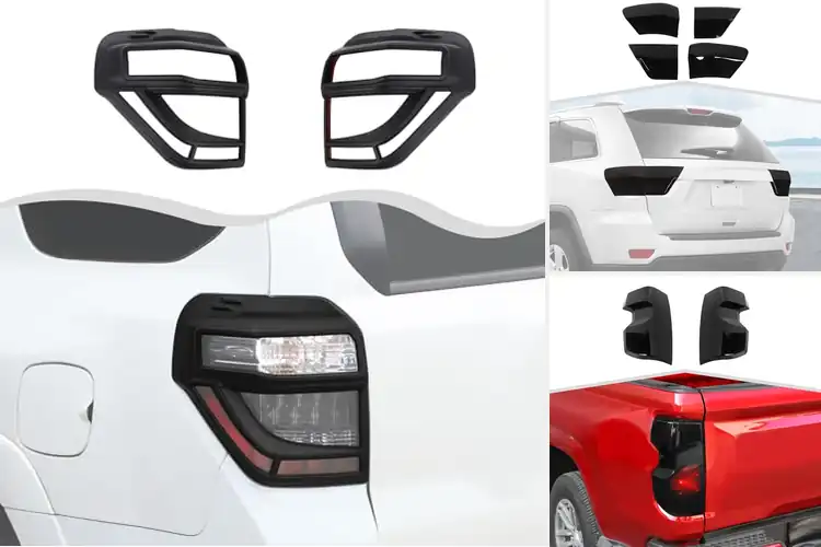 Detailed view of Best Taillight Guard Overlays