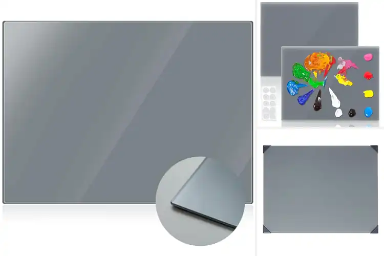 Detailed view of Best Tempered Glass Palettes: 10 Durable Picks for Artists