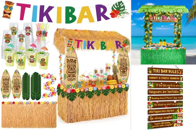 Detailed view of Best Tiki Bar Accessories: 10 Must-Haves for Island Vibes