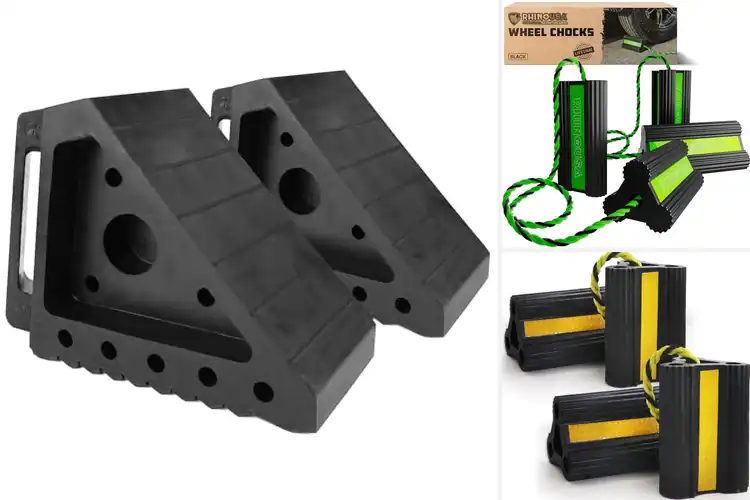 Detailed view of Best Tire Chocks For Rvs