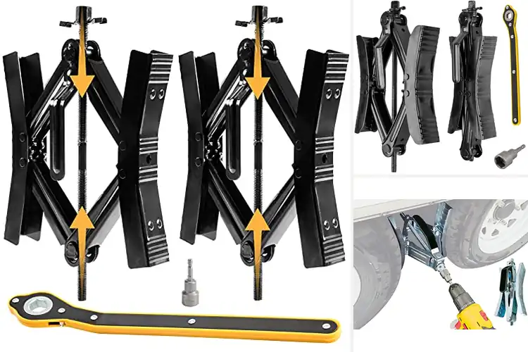 Detailed view of Best Tire Stabilizers for Secure and Steady RV Parking