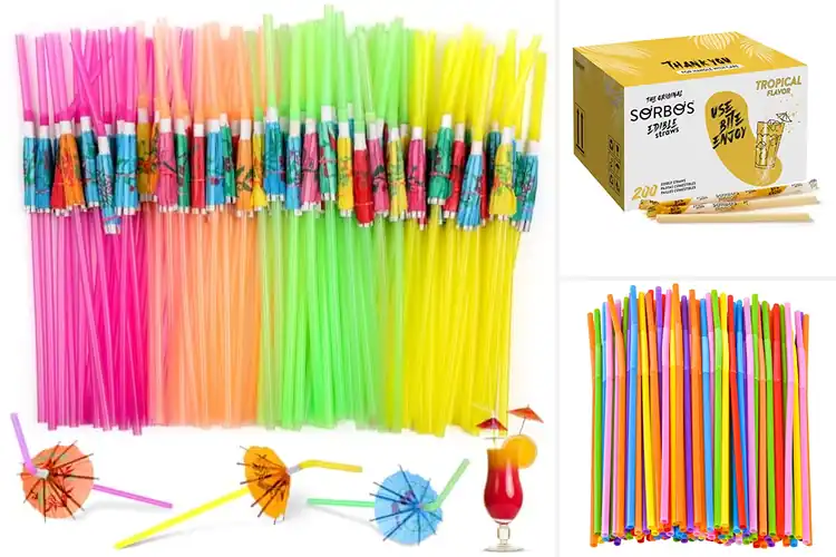 Detailed view of Best Tropical Straws