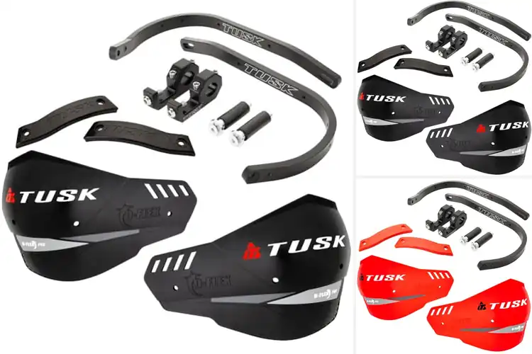 Detailed view of Best Tusk D-Flex Pro Handguards