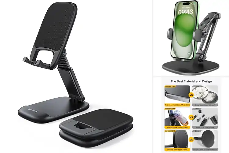 Detailed view of Best Weighted Phone Stands for Steady, Hands‑Free Use
