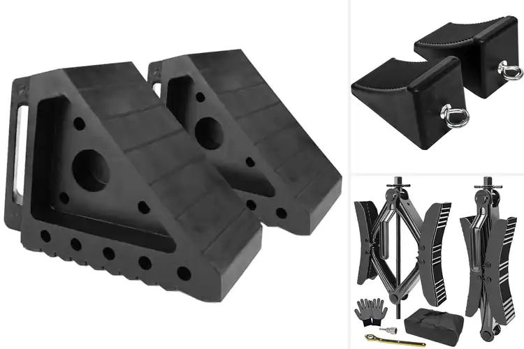 Detailed view of Best Wheel Chocks For RVs: Secure Your Journey Today