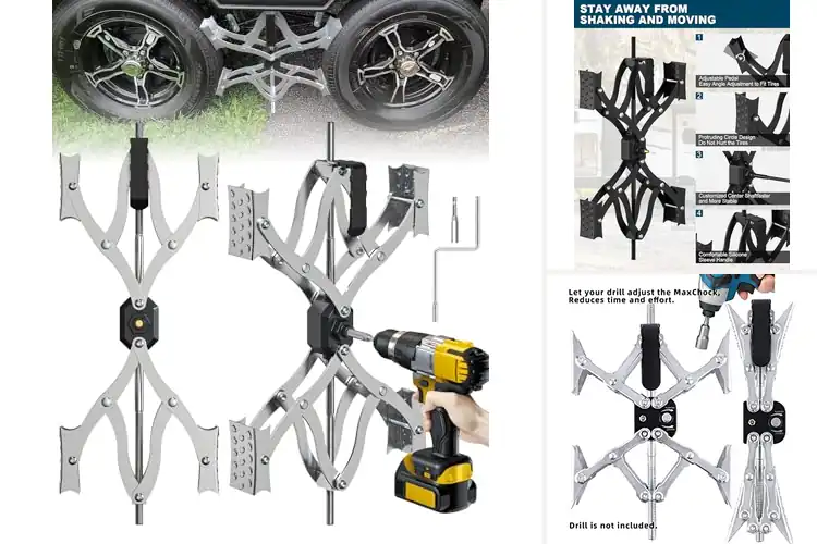 Detailed view of Best Wide-Range RV Chocks: Top Picks for a Safer Journey