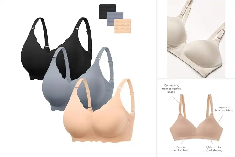 Detailed view of Best Wire-Free Bras For Women: Comfort & Support