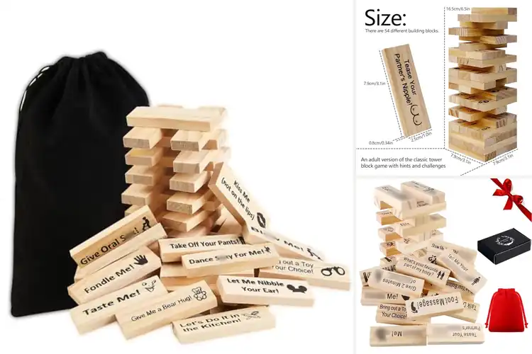 Detailed view of Best Wooden Date Night Games: Spark Joy & Build Bonds
