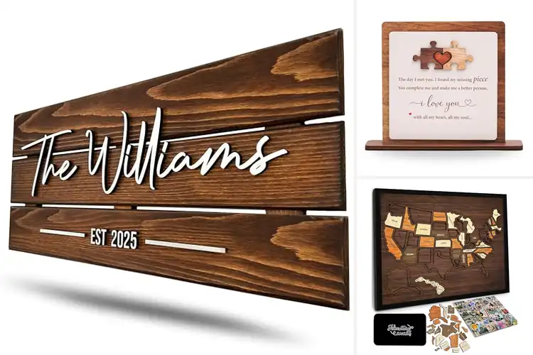 Detailed view of Best Wooden Gifts For Couples