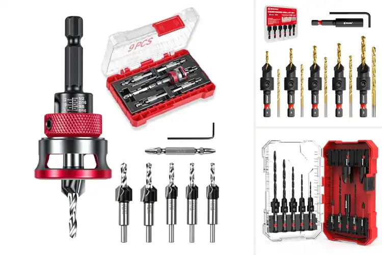 Detailed view of Best Woodworking Countersinks for Clean, Pro Results