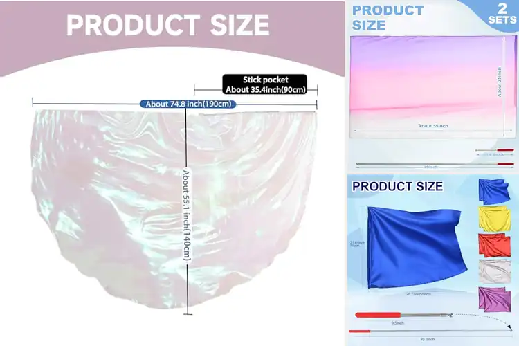 Detailed view of Best Worship Flags For Dance Church